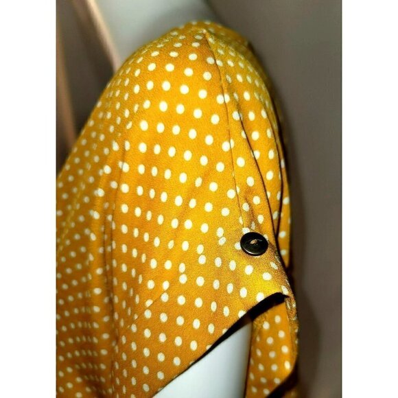 Jon & Anna Contemporary Polka-Dot Shell Top - Size Small - Picture 7 of 10